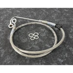 Drag Specialties Ss Abs Ext Single Disc Front Upper Brake Line +6 1741-5767. Fixed Price $87.67.