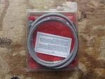 Goodridge Dot Stainless Steel Clear Coated 32" Universal Brake Hose D-80332. Fixed Price $32.99.