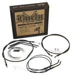 Burly Brand B30-1193 Black Vinyl Handlebar Extended Control Cable Kit. Fixed Price $299.99.