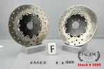 2009 Harley Dyna Cvo Front Brake Disc Rotor Left Right Set Black. Fixed Price $108.20.