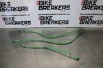 2007 Kawasaki Ninja ZX6R ZX600P Aftermarket Front Rear Brake Hoses Lines BB175. Fixed Price $68.39.