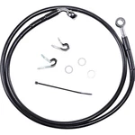 Drag Specialties +8" Brake Line Front Black Vinyl 04-10XL 660313-8BLK. Fixed Price $66.01.