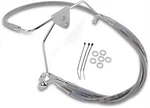 Drag Specialties 1741-2630 Extended Stainless Steel Front Brake Line Kit 16IN.... Fixed Price $133.30.