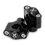 Burly Brand Hawk Riser Clamp For 1IN Bar, Set Black B12-8014B. Fixed Price $119.90.