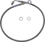 Harley Softail 2018-2022 +4" Stainless Front Upper Brake Line Drag 1741-5826. Fixed Price $74.41.