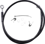 Drag Specialties 660313-2BLK Brake Line Front Black +2" '04-'10 Xl. Fixed Price $61.15.