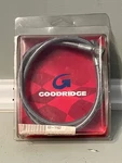 Goodridge Universal Brake Hose Clear Coat With Stainless Steel Ends 27IN. 83327. Fixed Price $29.95.