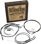 Burly B30-1036 Cable/brake Line Kit For 12" Height Apehanger Handlebars. Fixed Price $184.94.