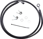 Drag Specialties 660313-8BLK Brake Line Front Black +8" '04-'10 Xl. Fixed Price $66.10.