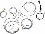 Galfer Stainless Steel Front & Rear Brake And Clutch Line Kit (FK003D873-6). Fixed Price $160.00.
