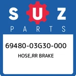 69480-03G30-000 Suzuki Hose,rr Brake 6948003G30000, New Genuine Oem Part. Fixed Price $71.90.