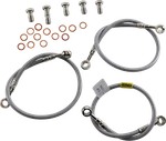 Galfer Stainlesss Steel Brake Line Kits FK003D348-2. Fixed Price $108.10.