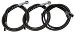 Powermadd Extended Brake Lines - 43.5IN. Motorcycle Street Bike Snowmobile 45612. Fixed Price $45.00.