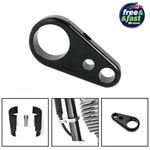 Black 4 Line Wire Clamp For Harley Davidson 1 Inch Handlebar Cnc Billet. Fixed Price $17.55.