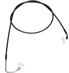 09-13 Harley-davidson Flhx Magnum Stainless Upper Brake Line Black 1741-5654. Fixed Price $92.94.