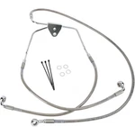 Drag Specialties +4" Brake Line Front Stainless Steel 08-13 Fl 1741-2625. Fixed Price $109.09.