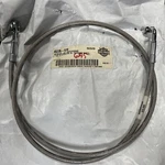 Harley Davidson Front Brake Line Braided 45206-97B 84-99 Fxstc 93-05 Fxdwg. Fixed Price $39.99.
