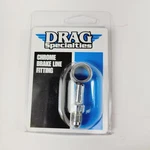 Drag Specialties 7/16IN. Banjo X AN-3 Male Straight Brake Fitting For Harley. Fixed Price $8.42.