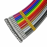 Hel Front & Rear Race Brake Lines Triumph Speedmaster 2003 - 2010 Clear. Fixed Price $161.33.