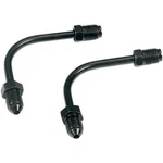 Goodridge Tube Adapter 90 Degree Long Black P691-03BK. Fixed Price $25.38.