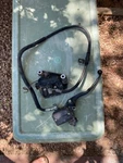 1982 Honda Ascot FT500F Complete Front Brake Assembly. Fixed Price $150.00.