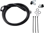 Drag Specialties 640210-6BLK Brake Line Front Black +6" '99-'07 Fxst. Fixed Price $61.15.