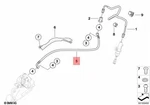 New Bmw Genuine K73 F 800 R 0215 0227 0224 0B14 0B24 Hose 34327698823. Fixed Price $107.79.