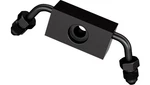 Goodridge Front Brake Adapter Manifold Abs Black Harley Davidson Dyna. Fixed Price $51.17.