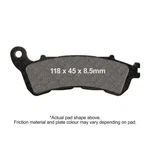Ebc Hh Sintered Street Brake Pad Front Left Honda Vt 1300 Cxaa Fury Abs 2010-20. Fixed Price $41.36.