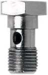 Goodridge 7/16"-24 Chrome Single Banjo Bolt (P775-44CH). Fixed Price $16.07.