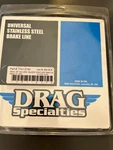 Drag Specialties In. Black Vinyl-coated Stainless Steel Brake Line 852-BLK. Fixed Price $28.00.
