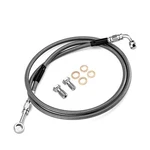 56" Non-abs Braided Front Brake Line Kit For 16" 18" Apes Harley Dyna 96-06. Fixed Price $44.99.