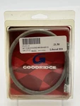 Goodridge 16 Clear Coated Stainless Steel Brake Hose For Harley 03-6114 New. Fixed Price $16.99.