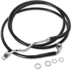 Drag +6" 70 1/2" Extended Black Upper Brake Line Harley Touring Fltrx 15+ Abs. Fixed Price $85.00.