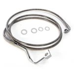 Drag Specialties Ss Ext Length Dual Disc Front Upper Brake Line +8" 1741-4501. Fixed Price $81.55.