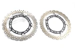 17-25 Kawasaki Ninja Z650 Front Brake Disk Rotors Pair Oem 41080-0666-11I. Fixed Price $123.44.