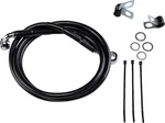 Drag Specialties 640210-4BLK Brake Line Front Black +4" '99-'07 Fxst. Fixed Price $62.95.