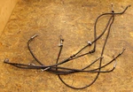 Ducati Monster 937 2021 2022 + Abs Brake Line Hose Pipe. Fixed Price $80.00.