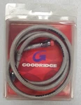 D-80338 Goodridge 38" Stainless Braided Brake Line Universal Straight Fitting. Fixed Price $29.99.