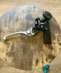 Air-cooled Triumph Bonneville (09 -15) Front Brake Master Cylinder And Lever Oem. Fixed Price $60.00.