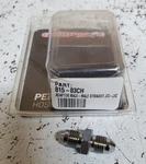 Harley Chopper Custom AN-3 Brake Line Union Coupler Goodridge P/n P815-03CH. Fixed Price $7.99.