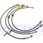 Goodridge Stainless Braided Brake Hoses Kit (SET/4 Lines) For 02-07 Wrx & Sti. Fixed Price $159.99.
