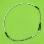 Front Stainless Steel Brake Braided Hose Line For Kawasaki KX125 250 500 1986-89. Fixed Price $37.98.