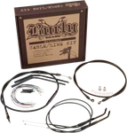 Burly 16" Ape Hanger Extended Cable Clutch/brake Lines 2007-2011 Fxdwg B30-1047. Fixed Price $232.71.