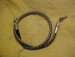 Harley, Fx, Fxe, FXS,78-83, Russell Braided Rear Brake Line Mid Control. Fixed Price $60.89.