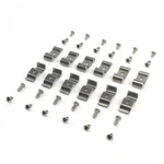3/16 And 3/8 Stainless Steel Combo Line Clamps - Pack Of 12 Parts Front. Fixed Price $25.29.