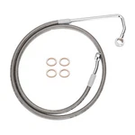 Harley 16" Handlebar Extended Front Brake Line For Softail W/abs 2011-2017. Fixed Price $54.99.