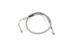 Stainless Steel 27 Front Brake Hose For Harley Davidson By V-twin. Fixed Price $48.90.