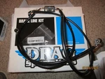 2012 -13SS Harley Davidson Fgw Drag Specialties + 8'' Front Brake Line Kit Black. Fixed Price $99.99.