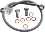 Galfer Stainless Steel Rear Brake Line Kit 2018-23 Kawasaki Ninja 400 FK003D944. Fixed Price $58.90.